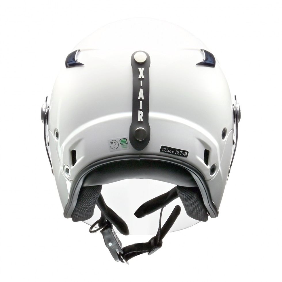 RAZZO STRADA X-AIR Semi-Jet Helmet White