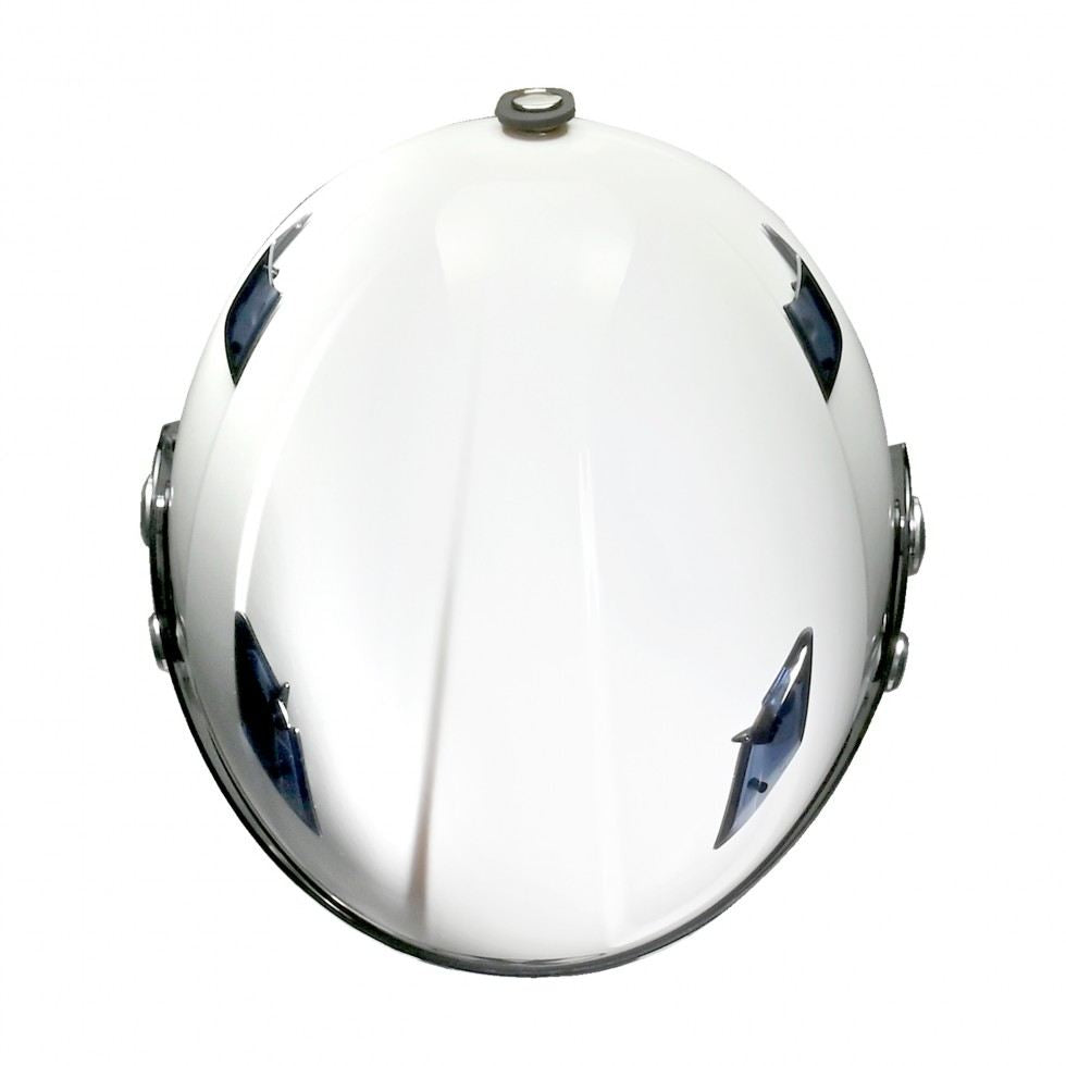 RAZZO STRADA X-AIR Semi-Jet Helmet White