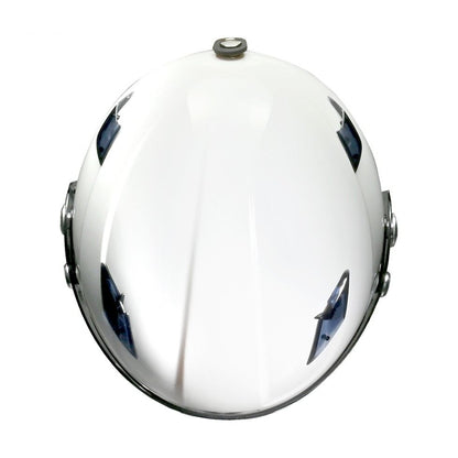 RAZZO STRADA X-AIR Semi-Jet Helmet White