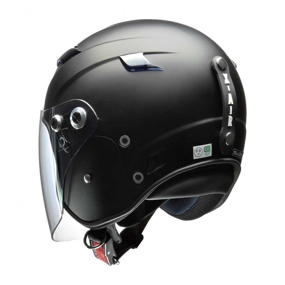 RAZZO STRADA X-AIR セミジェット ヘルメット マットブラック