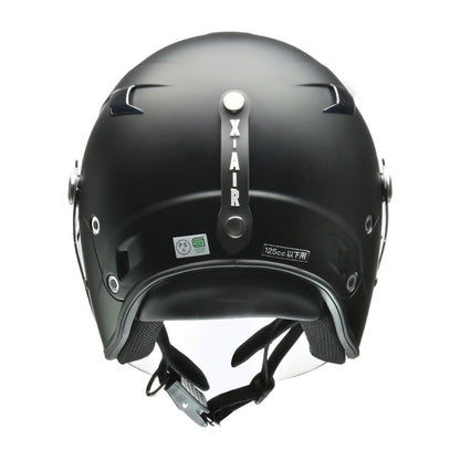 RAZZO STRADA X-AIR セミジェット ヘルメット マットブラック