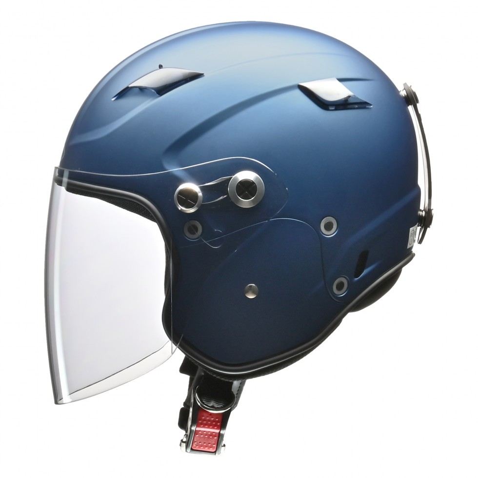 RAZZO STRADA X-AIR セミジェット ヘルメット マットネイビー