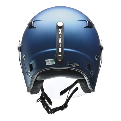 RAZZO STRADA X-AIR セミジェット ヘルメット マットネイビー