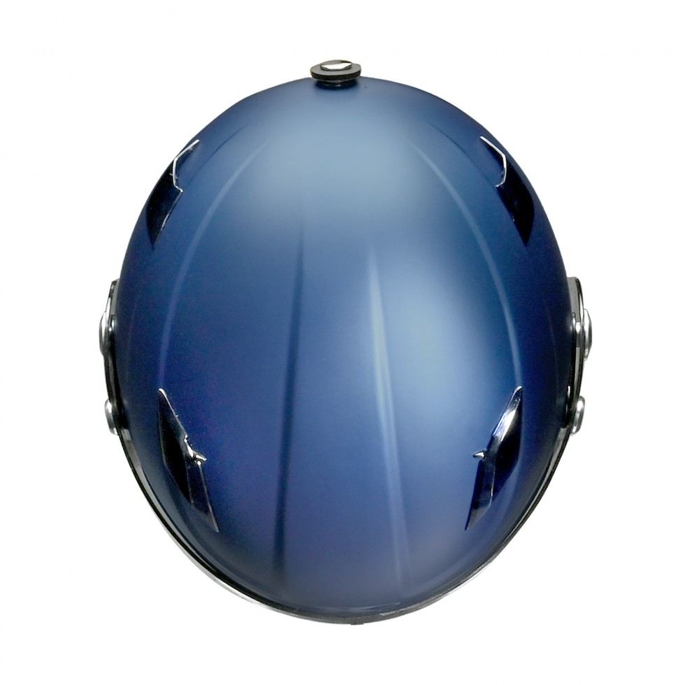 RAZZO STRADA X-AIR セミジェット ヘルメット マットネイビー