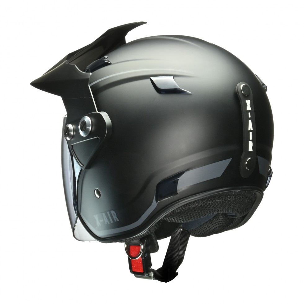 X-AIR RAZZO-V Jet Helmet Matte Black
