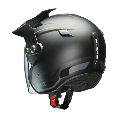 X-AIR RAZZO-V Jet Helmet Matte Black