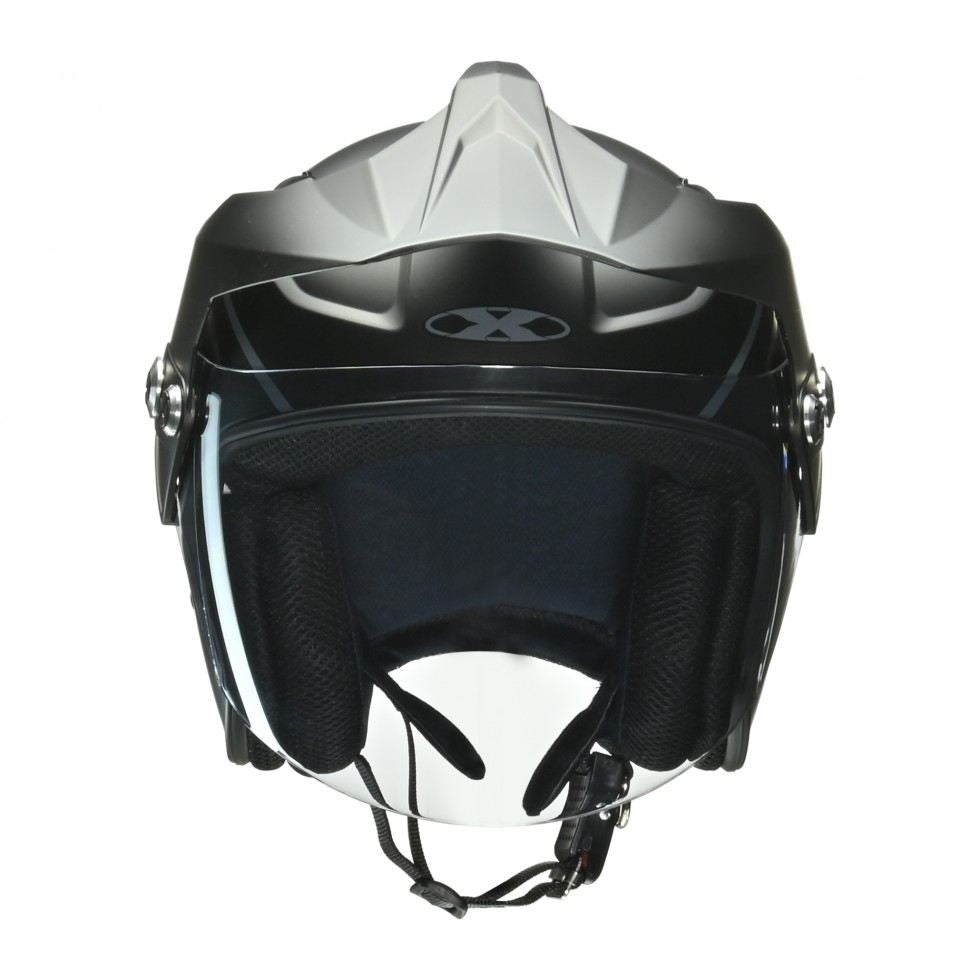 X-AIR RAZZO-V Jet Helmet Matte Black