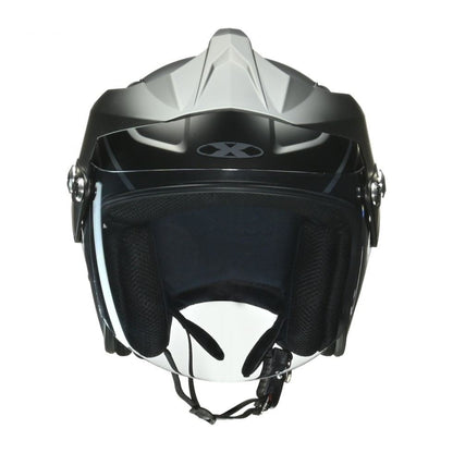 X-AIR RAZZO-V Jet Helmet Matte Black