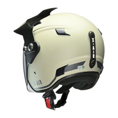 X-AIR RAZZO-V Jet Helmet Matte Desert
