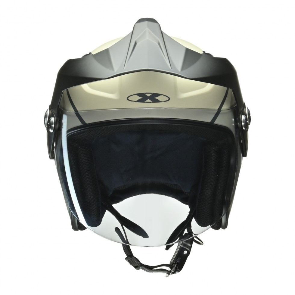 X-AIR RAZZO-V Jet Helmet Matte Desert