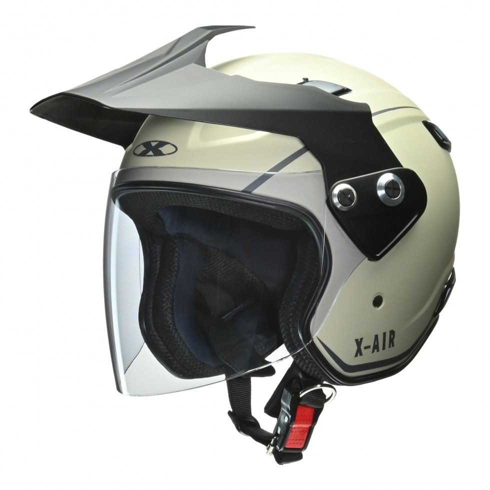 X-AIR RAZZO-V Jet Helmet Matte Desert