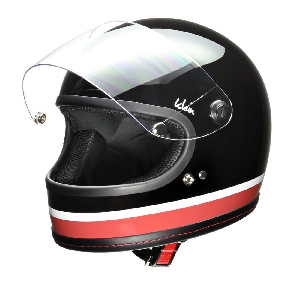 Klein Full Face Helmet Black/Red