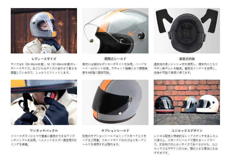 Klein Full Face Helmet Black/Red