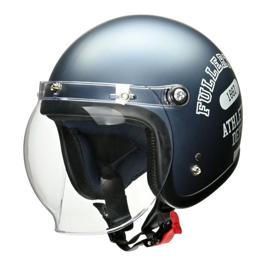 MOUSSE Jet Helmet Matte Dark Blue Free Size (under 57-60cm)