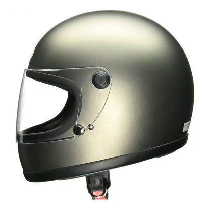 RX-100R2 Full-Face Helmet, Matte Dark Silver, Free Size (under 57-60cm)
