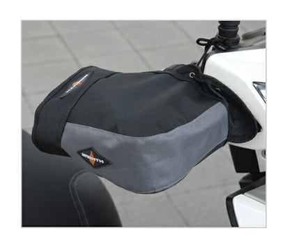 バイク用 ハンドルカバー グレー