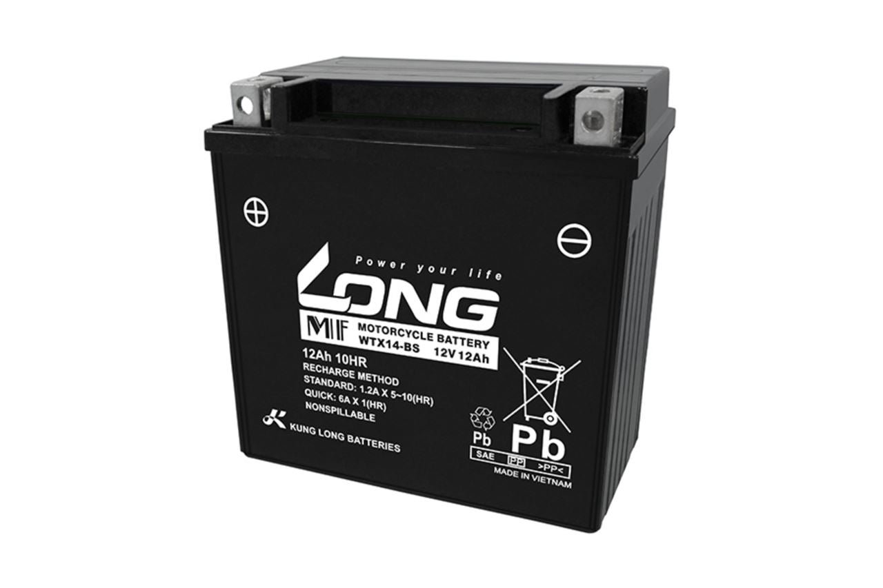 Battery 12V 12Ah Pre-filled Compatible with YTX14-BS FTX14-BS FTZ14-BS