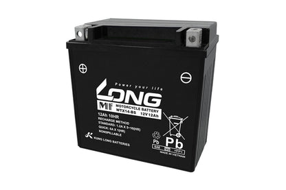 Battery 12V 12Ah Pre-filled Compatible with YTX14-BS FTX14-BS FTZ14-BS
