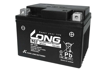 バッテリー 12V 4Ah 液注入済 互換 YTZ5S GTZ5S YTX4L-BS YT4L-BS YTZ4V GTZ4V