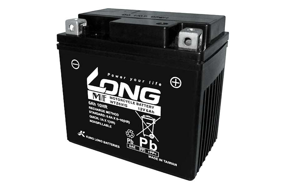 Battery 12V 6Ah filled Compatible with FTZ7S GTZ6V YTZ7S TTZ7SL YTZ6V TTZ6V