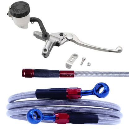 イナズマ400 メッシュ ブレーキホース マスターシリンダー　セット