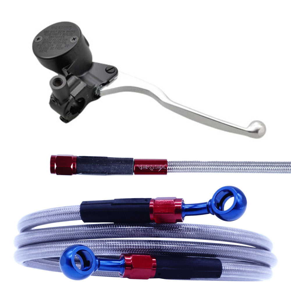 イナズマ1200 メッシュ ブレーキホース マスターシリンダー　セット