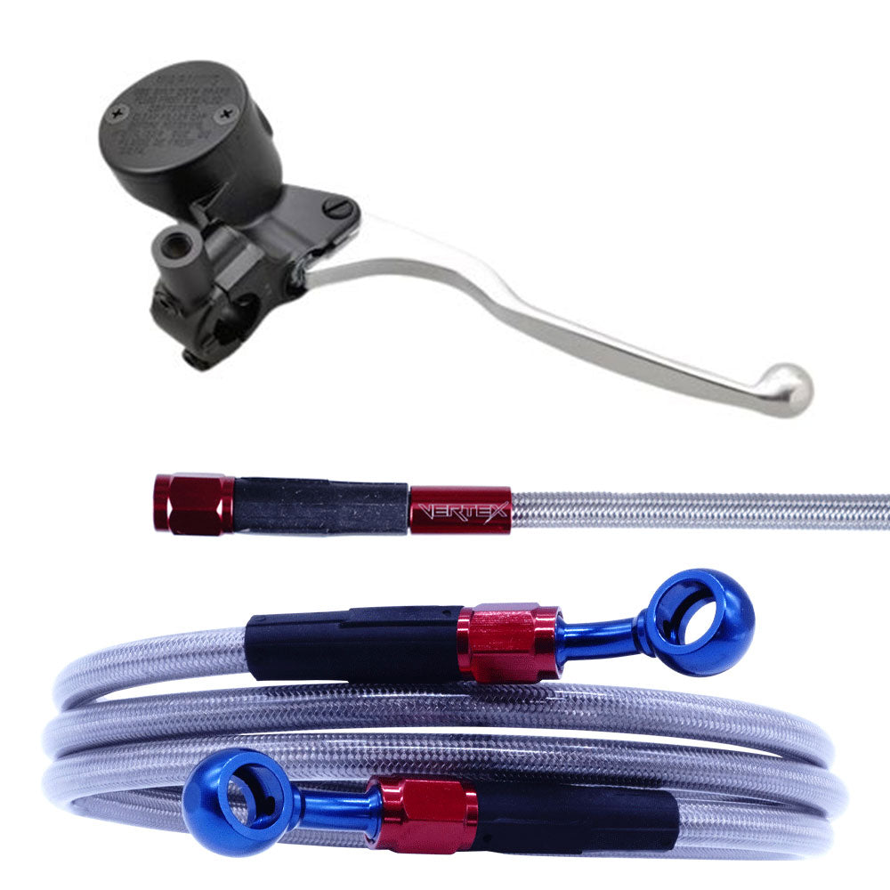 GSXR1000 メッシュ ブレーキホース マスターシリンダー　セット