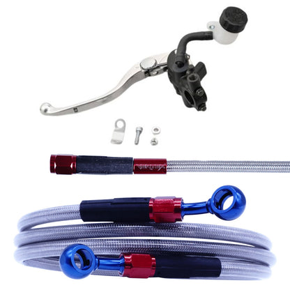 ZRX1200 DAEG Mesh Clutch Hose Master Cylinder Set