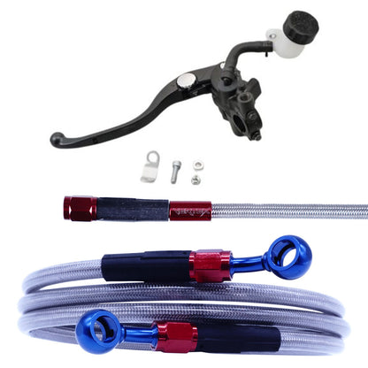 ZRX1200 DAEG Mesh Clutch Hose Master Cylinder Set