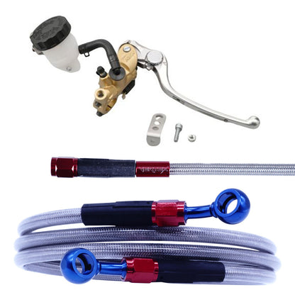 RZ250R/RR メッシュ ブレーキホース マスターシリンダー　セット