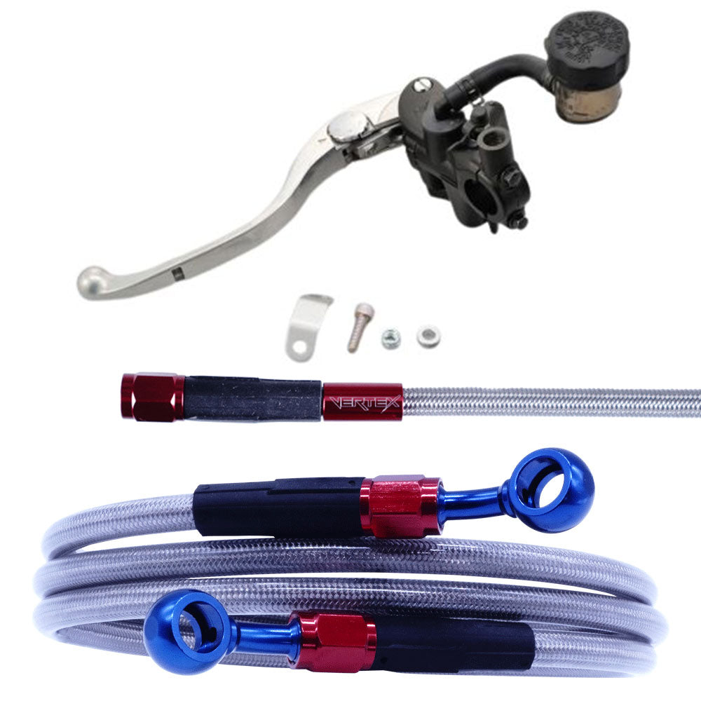 GSXR1100W メッシュ クラッチホース マスターシリンダー　セット