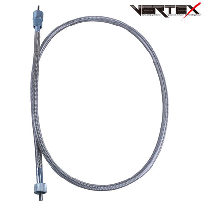 CBX400F スピードメーターケーブル タコメーターケーブル メッシュ ブラックメッシュ レッド ブルー イエロー グリーン カラーワイヤー