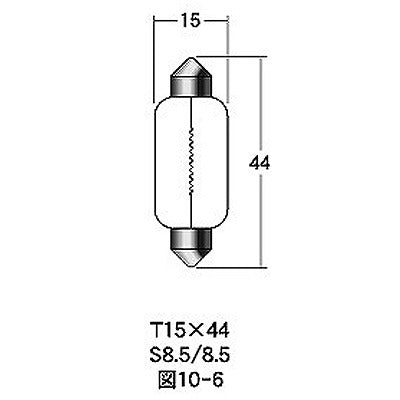6v18w T15×44 S8.5/8.5