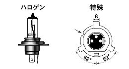 H4R 12v 60/55w B2 レインボー