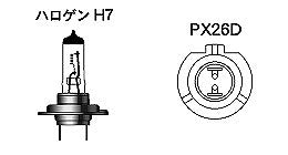 H7 12V 55W Clear