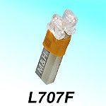 L-beam 12V Wedge Special Green 2 LED Bulbs