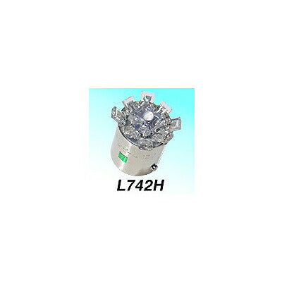 Ｌビーム 12v BA15S レッド LED