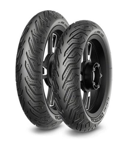 CITY GRIP SAVER 100/80-14 M/C 48S TL 14-inch Tubeless Type Front/Rear Bias