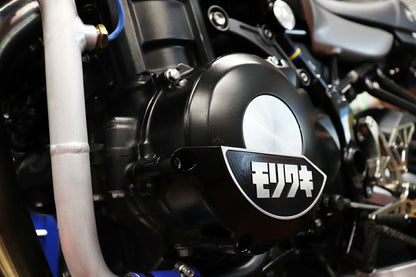 クランクケースガード LH 左側 ブラック＆シルバー Z900RS/CAFE