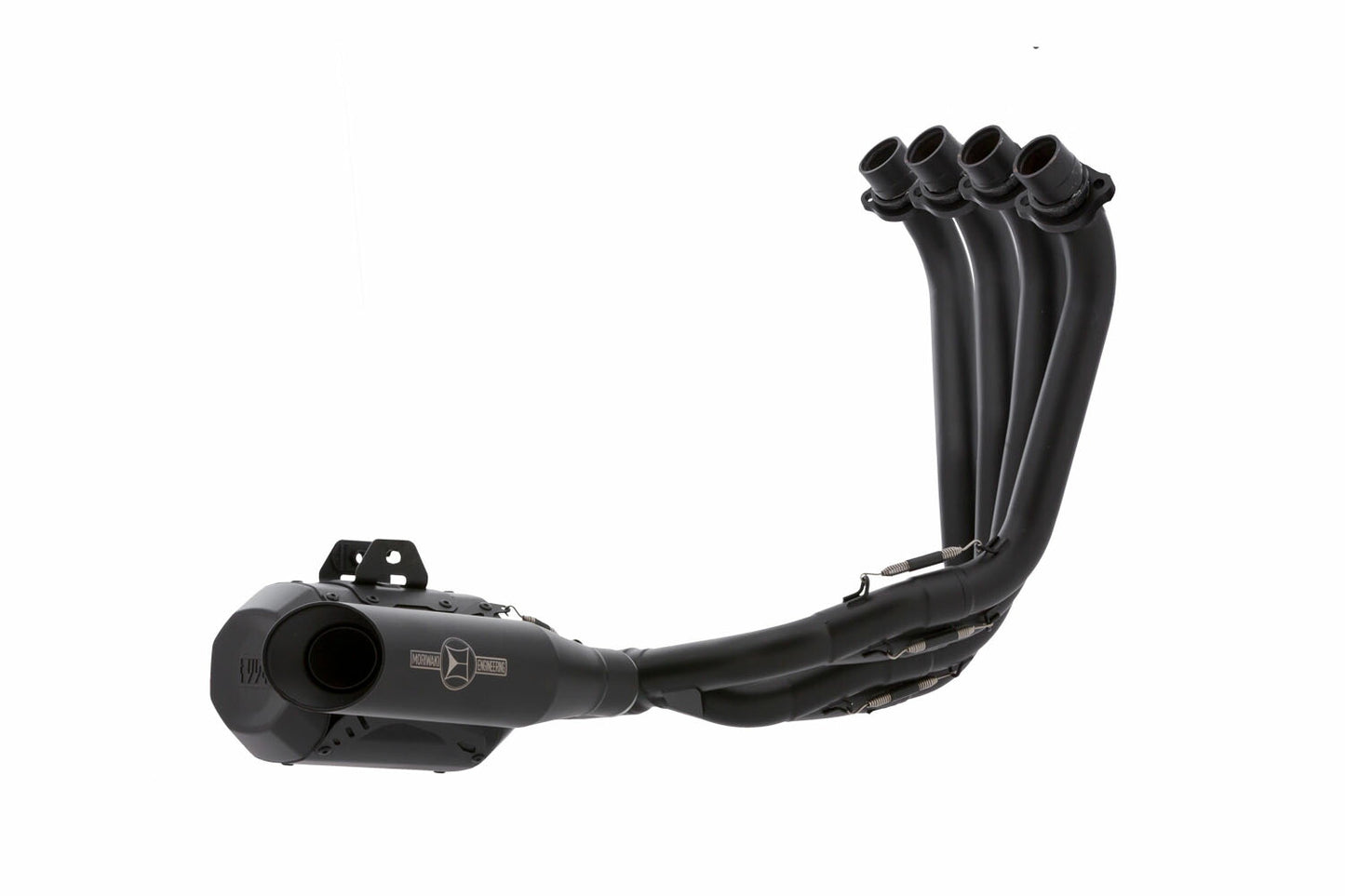 Full Exhaust System Muffler Cross Short Black CB650R CBR650R