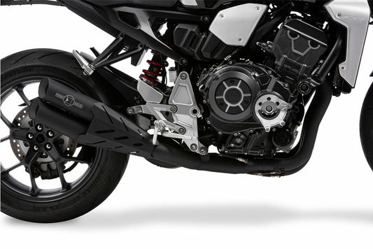 フルエキゾースト マフラー クロスショート ツイン ブラック CB1000R