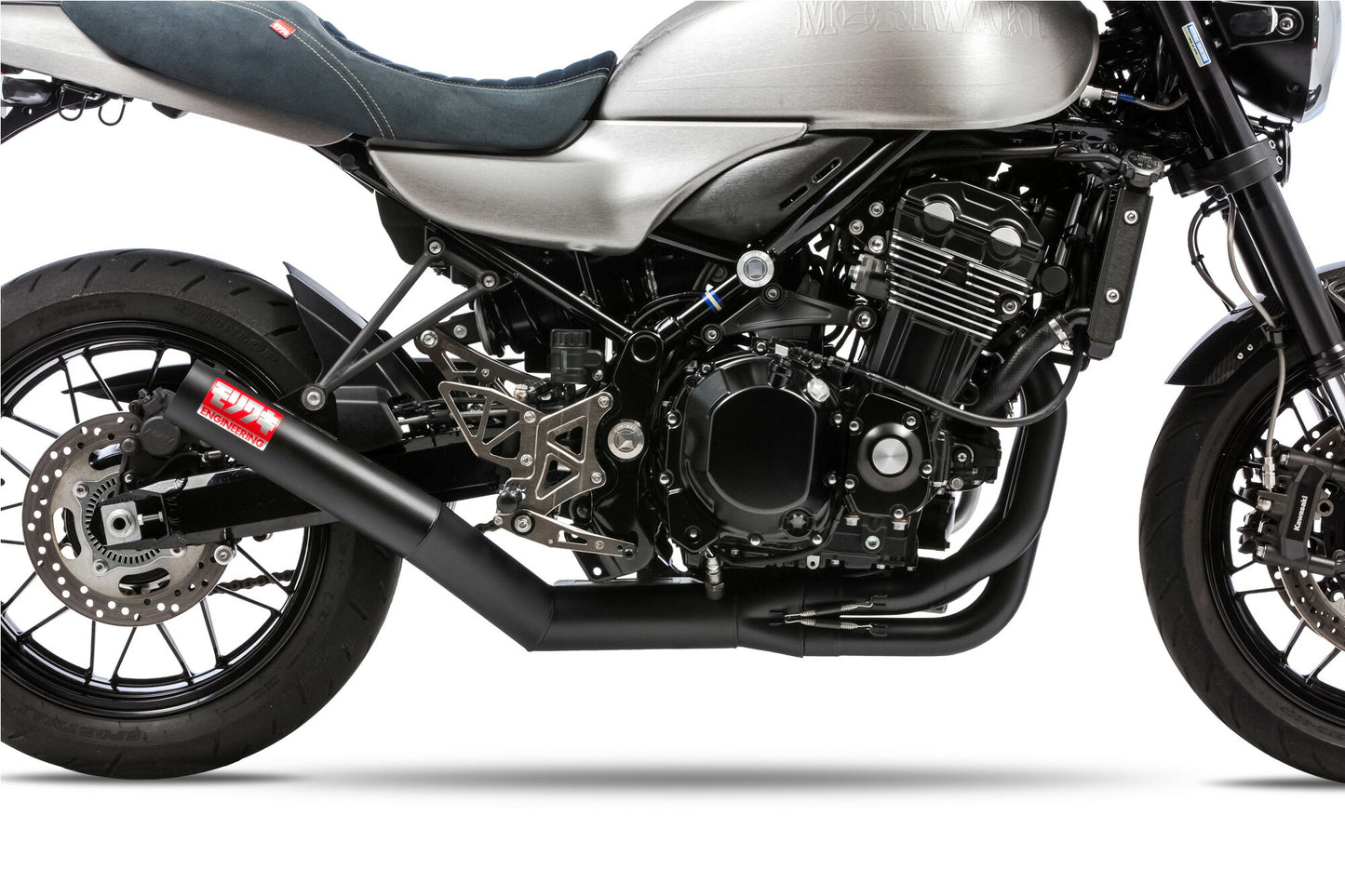 Muffler One-Piece Black Z900RS/CAFE