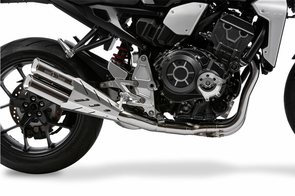 マフラー クロスショート ツイン SUS/ステンレスポリッシュ CB1000R