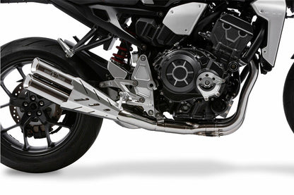 マフラー クロスショート ツイン SUS/ステンレスポリッシュ CB1000R