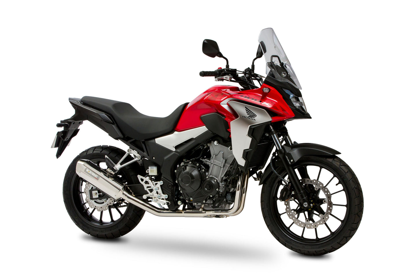 Full Exhaust System MX SUS/Stainless Steel Polish 400X