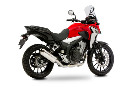 Full Exhaust System MX SUS/Stainless Steel Polish 400X