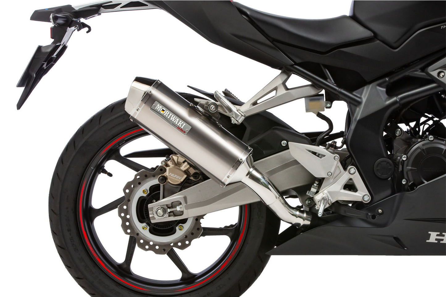 Slip-on Exhaust Muffler MX WT/White Titanium CBR250RR