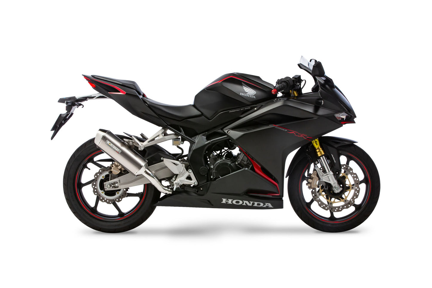 Slip-on Exhaust Muffler MX WT/White Titanium CBR250RR