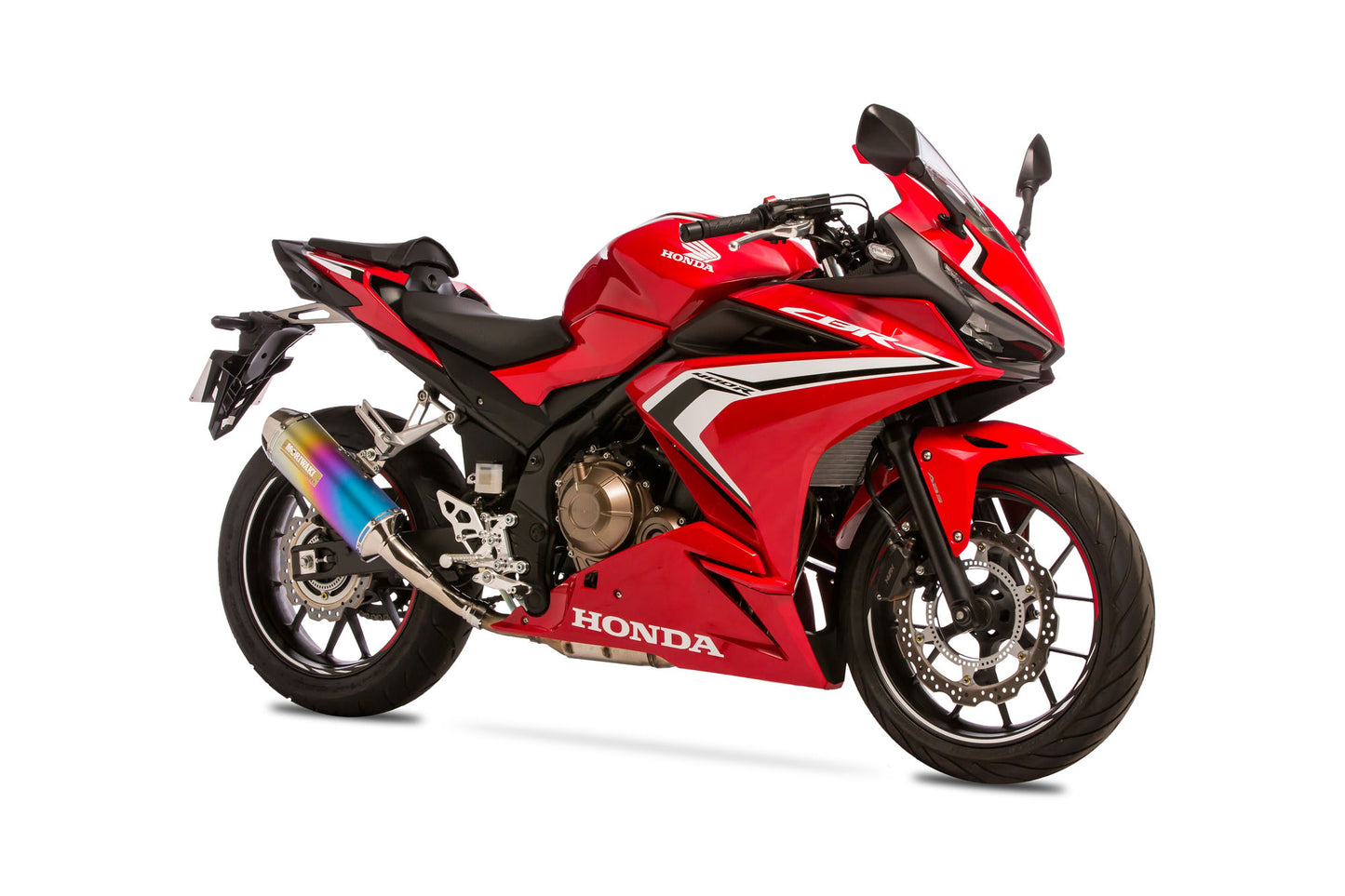 スリップオンエキゾースト マフラー MX ANO/アノダイズドチタニウム CBR400R 400X