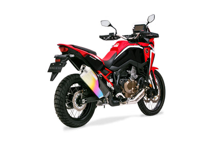 スリップオンエキゾースト マフラー MX ANO/アノダイズドチタニウム CRF1100L アフリカツイン